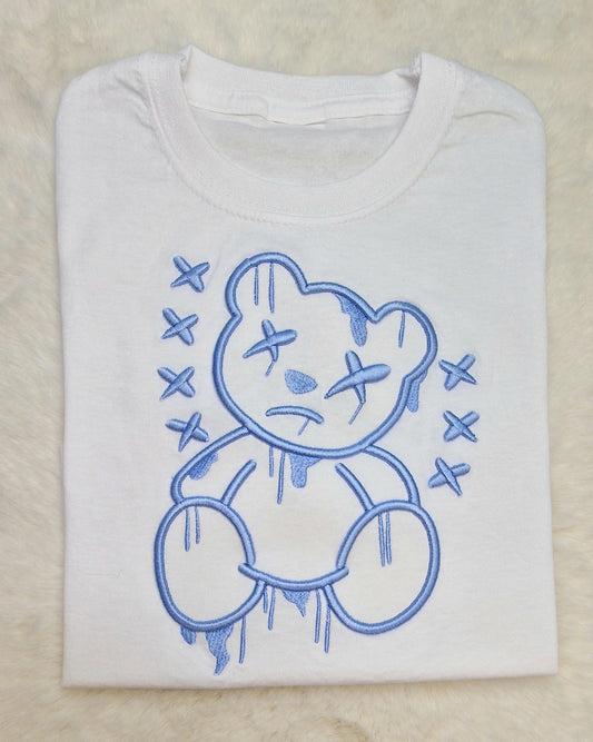 3D Embroidered Teddy T-shirt